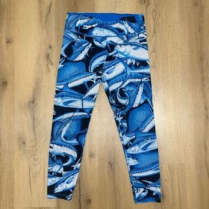 Pelagic Women’s Oceanflex Fish Patterned Swim Leggings